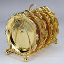 Series 6 Piece Roller Coaster Creative Drink Coaster Decorative Frame Non-S Y6N8
