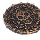 10x Plastic Pirate Treasure Coins Kids Toys Game Coins Halloween Party Props 3C