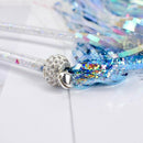 Fashion Fairy Funny Cat Sticks Fringed Diamond Ring Paper Bells Long Rod Fu Y8T7