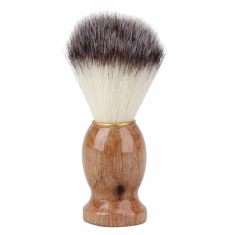 Mens Shaving Bear Brush Best Badger Hair Shave Wood Handle Razor Barber Brush