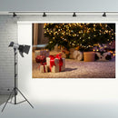 Christmas Gift Photography Background Cloth Backdrop Video Photo Decoration