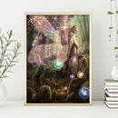 5D DIY Full Drill Diamond Painting Fantasy Fairy Cross Stitch Embroidery