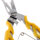 Fishing Plier Steel   tackle Cutter Curved Nose Scissor Hook Remover Tool