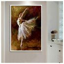 5D DIY Diamond Painting Beauty Ballet Embroidery Cross Stitch Home Decorati Q7G9