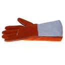 Welding Work Safety Gloves Cow Split Neck Leather Heat Resistant Gloves