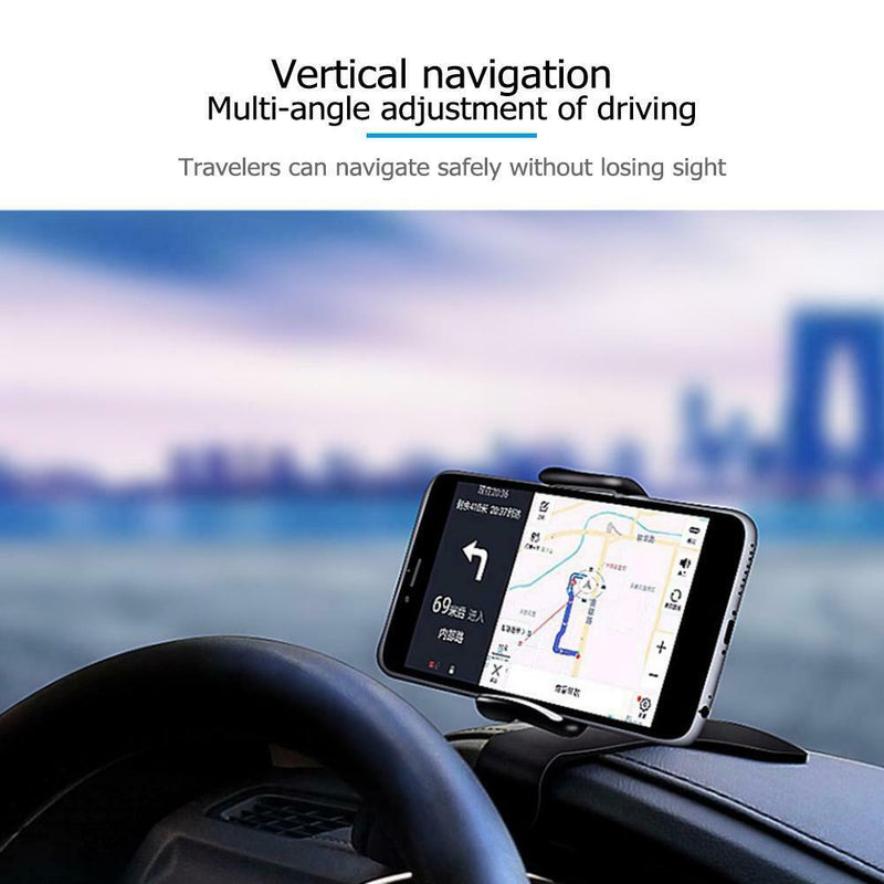 360 Degree Rotation Universal Car Dashboard HUD Phone Holder Stand Bracket