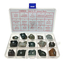 15pcs Igneous Rock Specimen Educational Collection Real Stone Teaching Aid