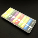 Portable plastic battery case cover holder storage box for 10pcs AAA Batteries 3