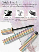 4D Silk Fiber Eyelashes Lash Mascara Waterproof Long C3M9 Extension Up M La H5N6