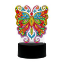 Butterfly DIY Diamond Painting LED Light Embroidery Night Lamp Home Decor A