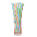 1000Pcs Disposable Flexible Straws Plastic Drinking Supplies M5I9