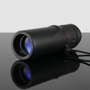 10X25 Hd Monocular Professional Telescope Focus Green Film Pocket Spyglass