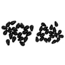 40Pcs Quick Change Beads 2 Size for Inline Method Feeder 9mm 11mm