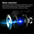 USB Headset Headphones Wired with Microphone MIC for Call PC Computer Laptop