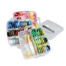 Embroidery Threads 150 Colors Cross Stitch String Bobbins Crafts With Tools