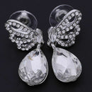 Fashion Necklace Earrings Bracelet Tears of Angels Diamond Crystal Elegant