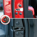 12 x Universal Car Door Lock Screw Protector Cover Cap Trim Interior Accessories
