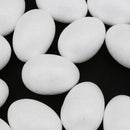 60x 5/8cm Polystyrene Eggs Foam Kids Easter Craft Arts Modelling Props Supplies