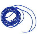 5M 4mm Expanding Braided Cable Wire Sheathing Sleeve Sleeving Harness Blue