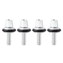 4Pcs Bicycle V Brake Caliper Fixing Screws Bolts M6, Fixed Gear / Road Bike