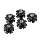 5Pcs/Set Bike Top Cap Star Cycle Ahead Headset Replacement 1 1/8'' Stunt Scooter