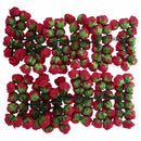 144pcs 2CM PE Rose Foam Mini Flower Bouquet Solid Color/wedding decoration