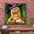 Halloween Diamond Painting 5D DIY Full Round Drill Picture Gift (Cat4-W544)