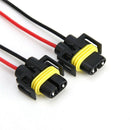 2PCS H11 H8 Wiring Harness female Socket Wire Connector Plug Extension Pigtail3C