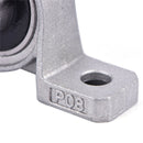 8mm Zinc Alloy Diameter Bore Ball Bearing Pillow Block Mounted Support Gw
