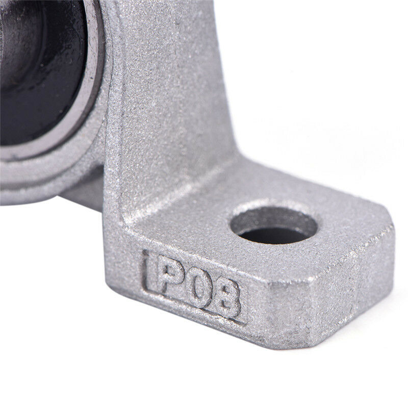 8mm Zinc Alloy Diameter Bore Ball Bearing Pillow Block Mounted Support Gw