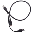 USB 3.0 A Male Micro USB 3.0 B Y Cord Cable For External Hard Drive Disk Cabl Cy