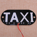 Car Yellow 12V 45 LED Cab Taxi Roof Sign Light Inside Windscreen Lamp 1.5M Cable