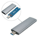 M.2 Ngff Ssd Sata To Usb 3.0 Converter Adapter Case External Enclosure Stor V2T5