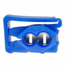 Blue Solderless Quick Splice Snap Wire Connector, 18 through 14 Gauge, Pack