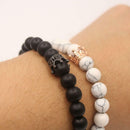 Distance Bracelets King and Queen Crown Strong Elastic Friends Couples His