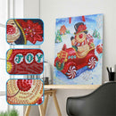 5D DIY Special Shaped Diamond Painting Santa Claus Cross Stitch Kit (DZ293)