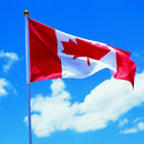 Canadian Flag Polyester Canada Leaf Banner Indoor Outdoor Grommet