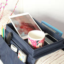 Sofa Rest Chair Settee Couch-Remote Control Table Top Holder Organiser Tray UK