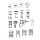 16pcs Professional Domestic Sewing Machine Set Snap-on Presser Feet Kit for X9V1