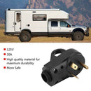 3X(Leisure 30 Amp Rv Receptacle Plug Male End Tt-30P Replacement with Easy