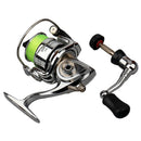 Mini 100 Pocket Spinning Fishing Reel Fishing Tackle Small Spinning Reel 4.