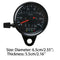 Motorcycle Speedometer Odometer 12V Motorcycle Dual Speed Meter w/ Indicator
