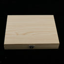 Microscope Slide Storage Wooden Box Specimen Holding 100 Pieces Storage Case