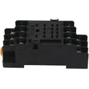2pcs Relay 14-Pin 35mm DIN Rail HH54P MY4 Power Socket Base PYF14A