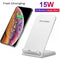 15W Qi Wireless Charger Charging Pad Wireless Charger Support Efficiency
