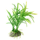 10PCS Plastic Green Aquarium Fish Tank Plant Green W3A2
