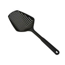 Plastic No-stick Water Ice Shovel Filter Long Strainer Colander (Black) A