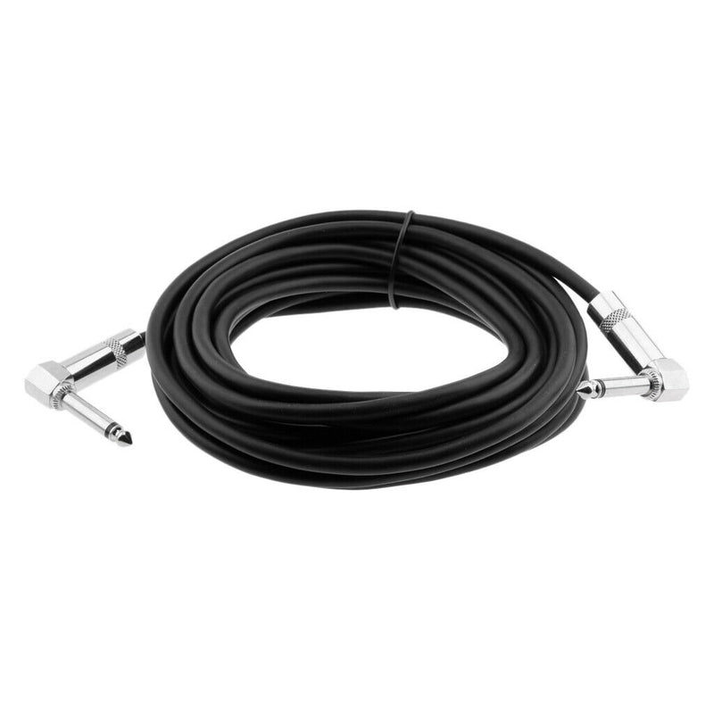6.35mm (1/4) TS to 6.35mm (1/4) TS Stereo Audio Cable Male to Male (15ft /5m)
