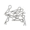 8x RC Car Body Clip Pins for   A949 A959 A969 A979 Truck Buggy Crawler