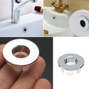 Sink Round Brass Sanitary Overflow Spare Ring Cover Trim Basin Bathroom